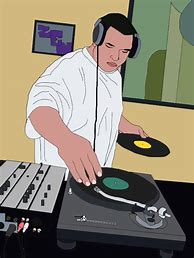 Image result for Cartoon DJ Drawings