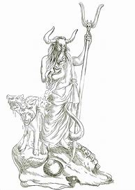 Image result for Hades God of the Underworld Drawing