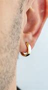 Image result for Men Wearing Gold Hoop Earrings