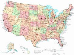 Image result for United States Map Labeled States