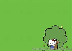 Image result for Hello Kitty Wallpaper Green