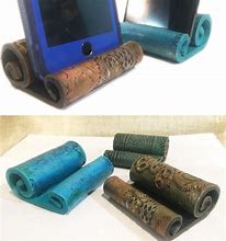 Image result for Polymer Clay Phone Stand
