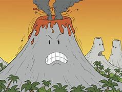 Image result for Funny Volcano Cartoon