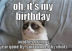 Image result for Grumpy Birthday Meme