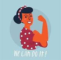 Image result for We Can Do It Cartoon