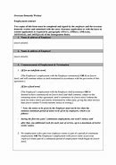 Image result for Contract Worker Agreement. Image