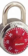 Image result for Open Master Combination Lock