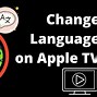 Image result for Apple TV Setup Language