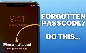 Image result for I Cannot Remember My iPhone Passcode