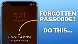 Image result for What Happens If I Forgot My iPhone Passcode