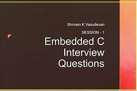 Image result for Embedded C Interview