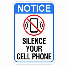 Image result for No Cell Phone Conversations