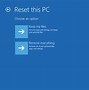 Image result for Windows 10 Reset Screen