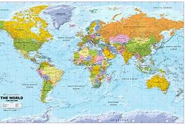 Image result for Political World Map with Countries