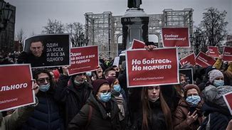 Image result for Protest in Russia Over Ukraine