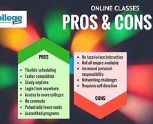 Image result for Pros and Cons of Online Degrees