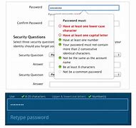 Image result for Password Requirements Example