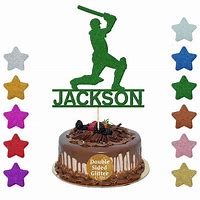 Image result for Cricket Field Cake Topper