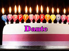 Image result for Happy Birthday Dante