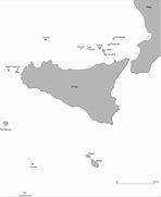 Image result for Map of Malta and Sicily