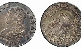 Image result for 1818 Quarter