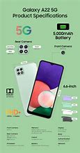 Image result for Samsung A22 Specs