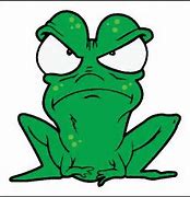 Image result for Angry Frog Clip Art