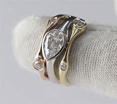 Image result for Bezel Set Pear Diamond Ring
