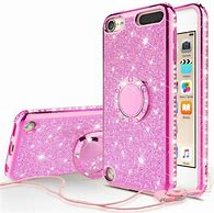 Image result for Glitter iPod 5 Cases Rainbow
