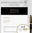 Image result for Invoices Templates Black and Gold