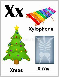 Image result for Letter X Objects for Kids