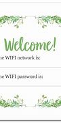 Image result for Be Our Guest Wi-Fi Sign Printable Free