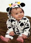Image result for Cow Onesie Baby Carter's