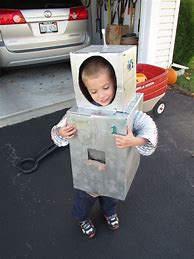 Image result for Toddler Robot Box Costume