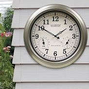 Image result for 18 Inch Silver Wall Clock