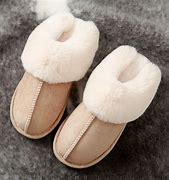 Image result for Women's Fuzzy House Slippers