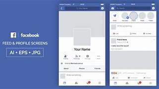 Image result for Blank Facebook Profile Page Template