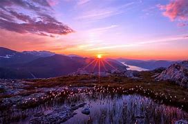 Image result for Sunset West Mountain Wallpapers