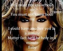 Image result for Beyonce Lyrics