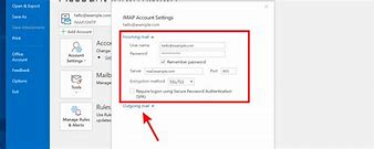 Image result for Incoming Mail Server Settings