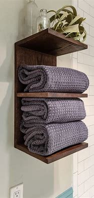 Image result for DIY Towel Rack Bathrook Installation