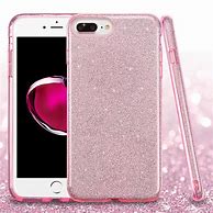 Image result for iPhone 8 Pink Sparkle Case Front and Back