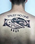 Image result for Trust No One Design