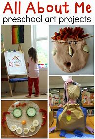Image result for All About Me Art Projects for Toddlers