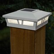 Image result for Solar Deck Post Cap