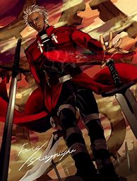 Image result for Fate Stay Night Archer Monster Hunter