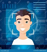 Image result for Face Recognition Cartoon