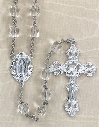 Image result for Crystal Rosary Beads
