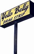 Image result for Yello Belly Drag Strip Logo