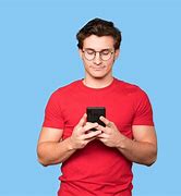 Image result for Man Holding Phone for Location